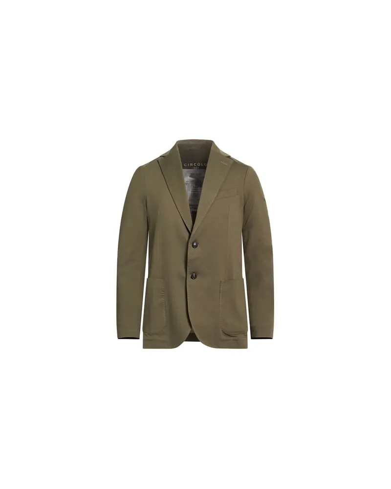 CIRCOLO 1901 ANZÜGE und CO-ORDS - Blazersauf YOOX.COM Militärgrün