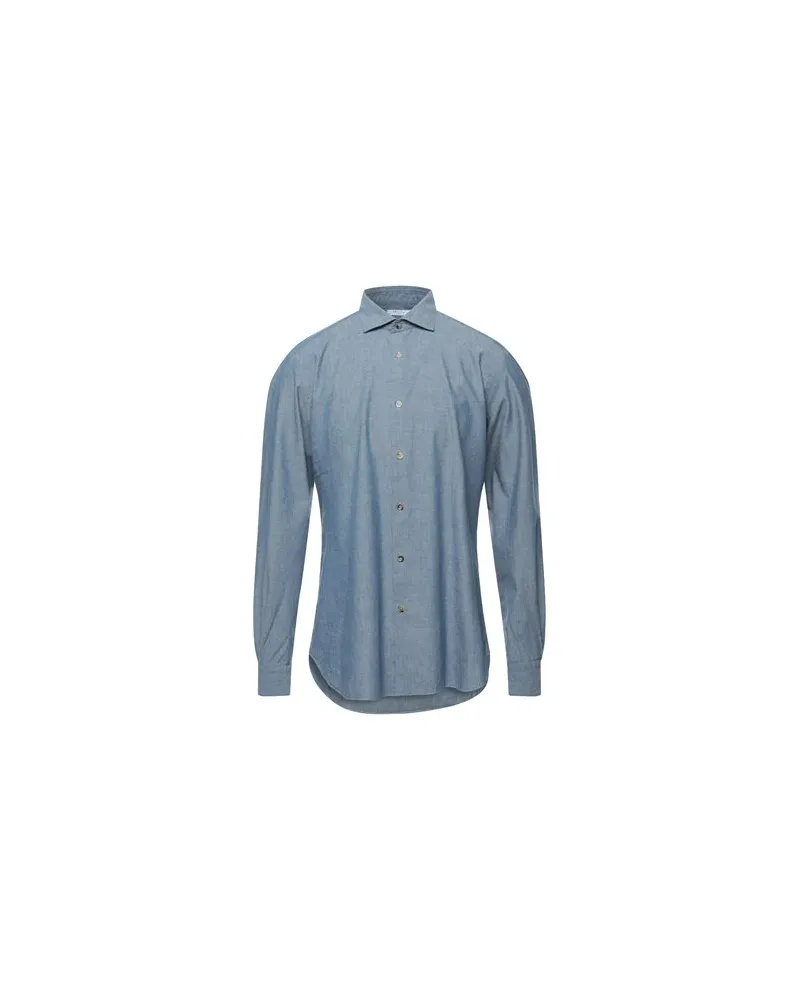 Boglioli TOPS - Hemdenauf YOOX.COM Taubenblau