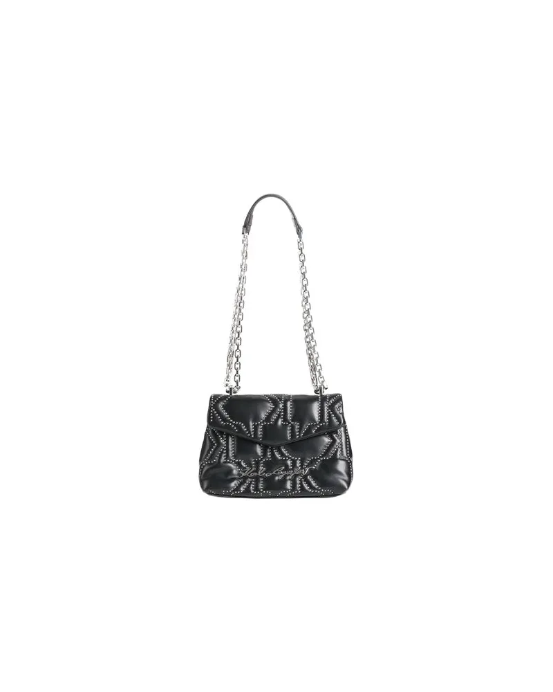 Karl Lagerfeld TASCHEN - Schultertaschenauf YOOX.COM Schwarz