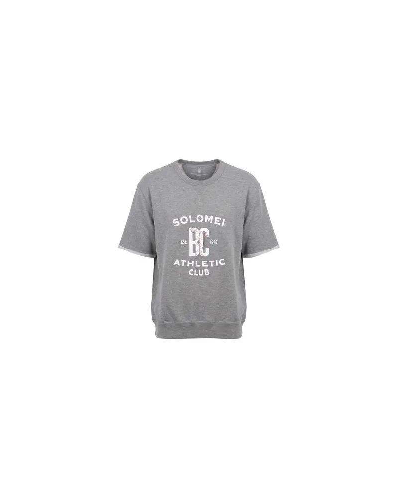 Brunello Cucinelli TOPS - Sweatshirtsauf YOOX.COM Grau