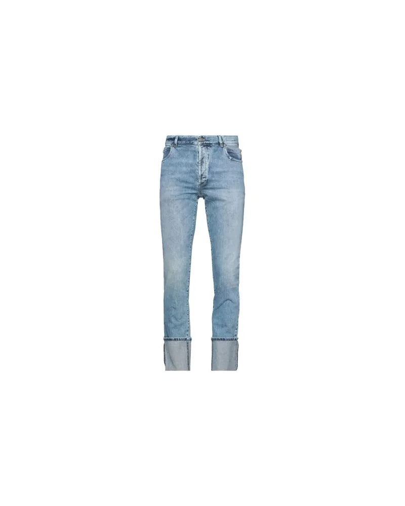 Balmain HOSEN & RÖCKE - Jeanshosenauf YOOX.COM Blau