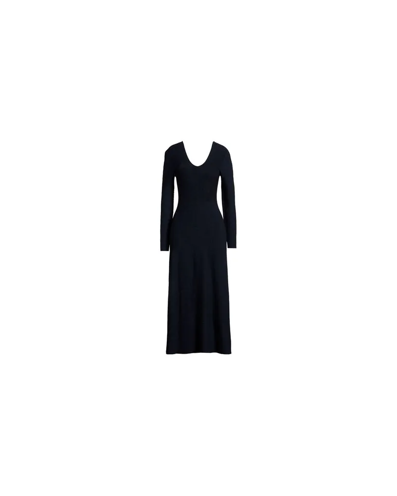 Emporio Armani KLEIDER - Midi-Kleiderauf YOOX.COM Marineblau