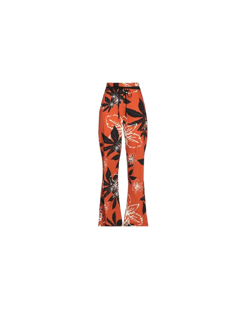 HAVEONE HOSEN & RÖCKE - Hosenauf YOOX.COM Rostrot