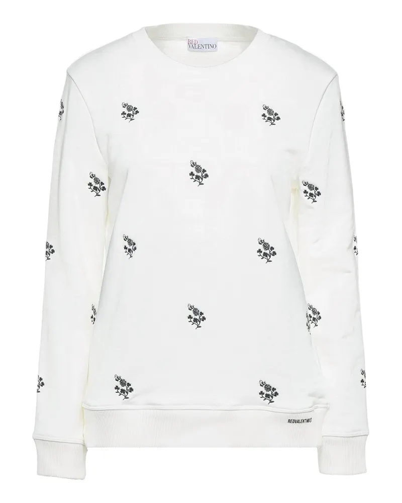 RED Valentino Sweatshirt Weiß