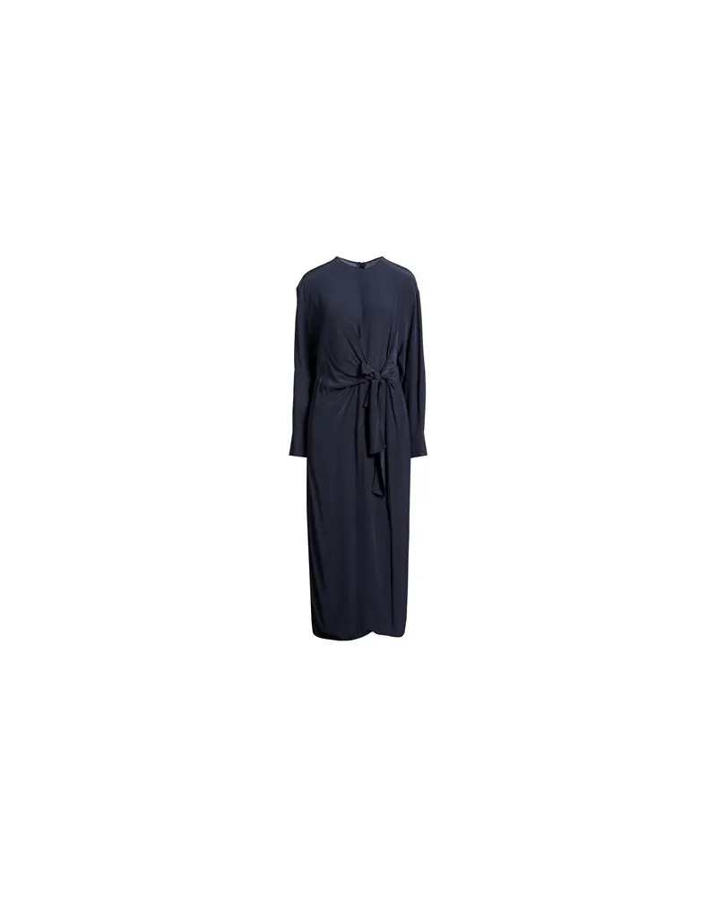 TELA KLEIDER - Midi-Kleiderauf YOOX.COM Marineblau