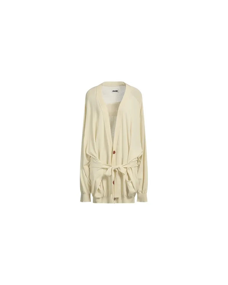 Magliano STRICKWAREN - Strickjackenauf YOOX.COM Pastellgelb