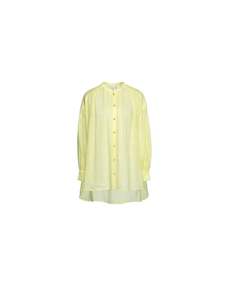 ALYSI CHOCOLAT - TOPS - Hemdenauf YOOX.COM Gelb