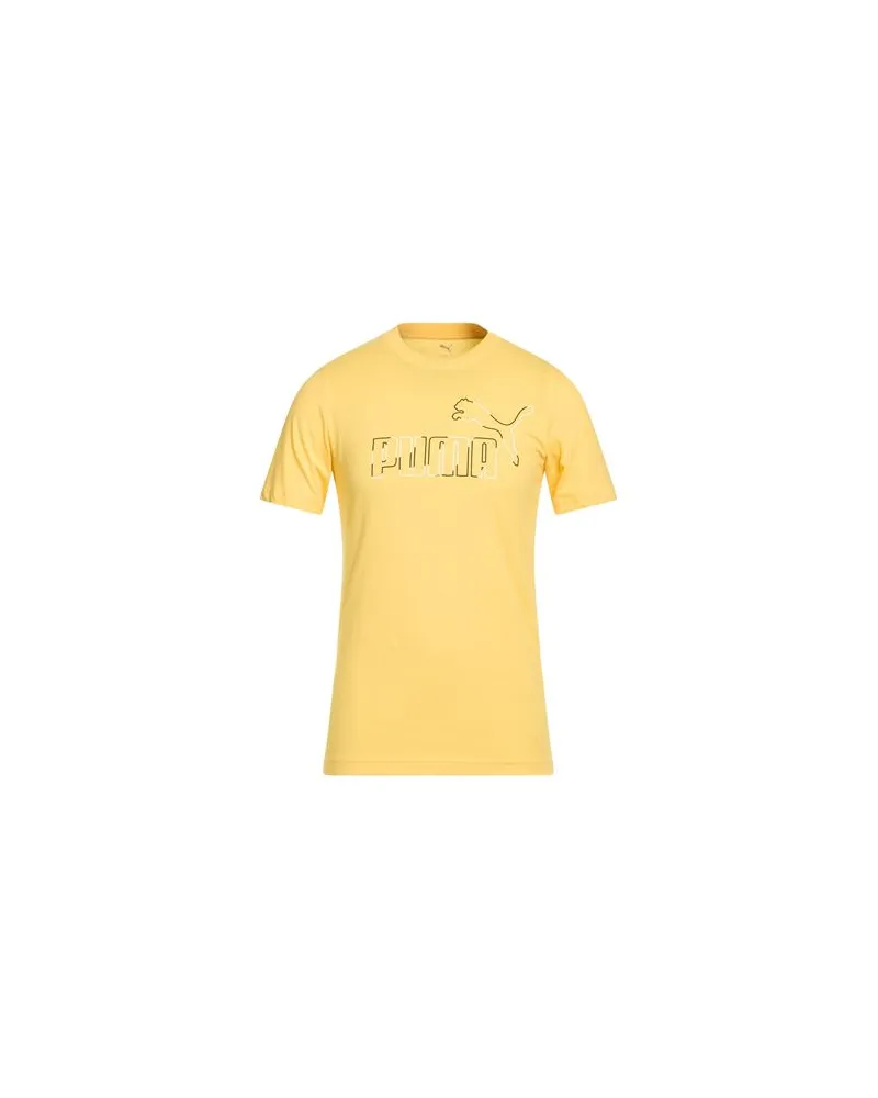 Puma TOPS - T-shirtsauf YOOX.COM Gelb