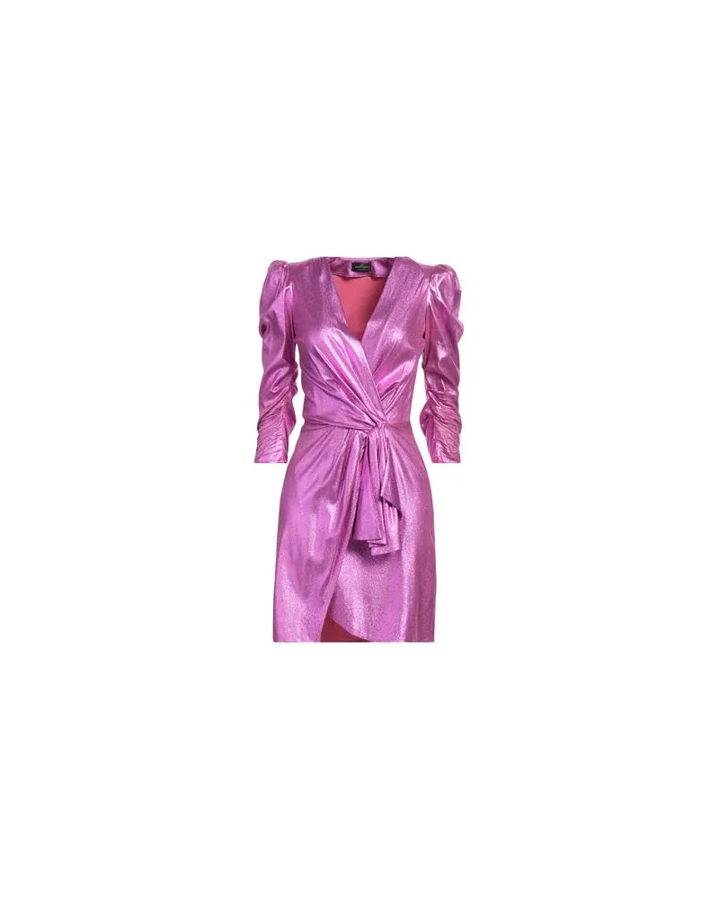 Elisabetta Franchi KLEIDER - Mini-Kleiderauf YOOX.COM Fuchsia