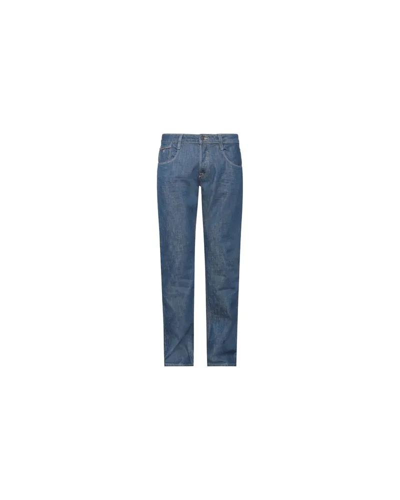 Guess HOSEN & RÖCKE - Jeanshosenauf YOOX.COM Blau