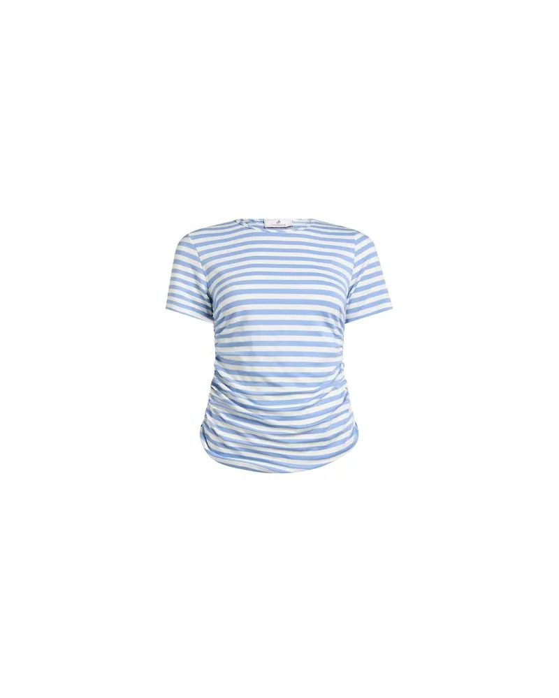 Compagnia Italiana TOPS - T-shirtsauf YOOX.COM Himmelblau