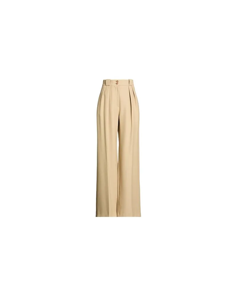 Inès de la Fressange HOSEN & RÖCKE - Hosenauf YOOX.COM Beige