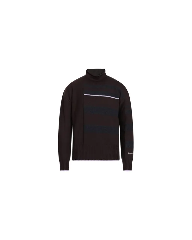 Lanvin STRICKWAREN - Rollkragenpulloverauf YOOX.COM Dunkelbraun