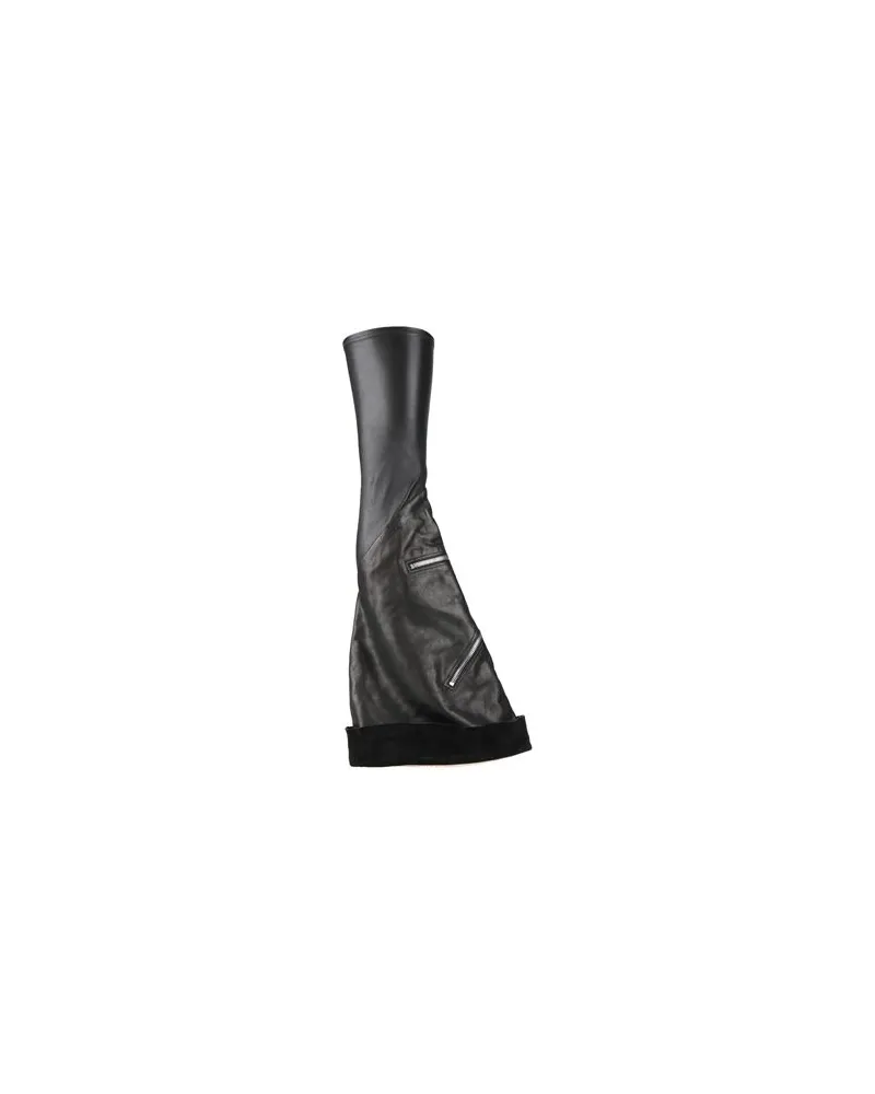 Rick Owens SCHUHE - Stiefelauf YOOX.COM Schwarz