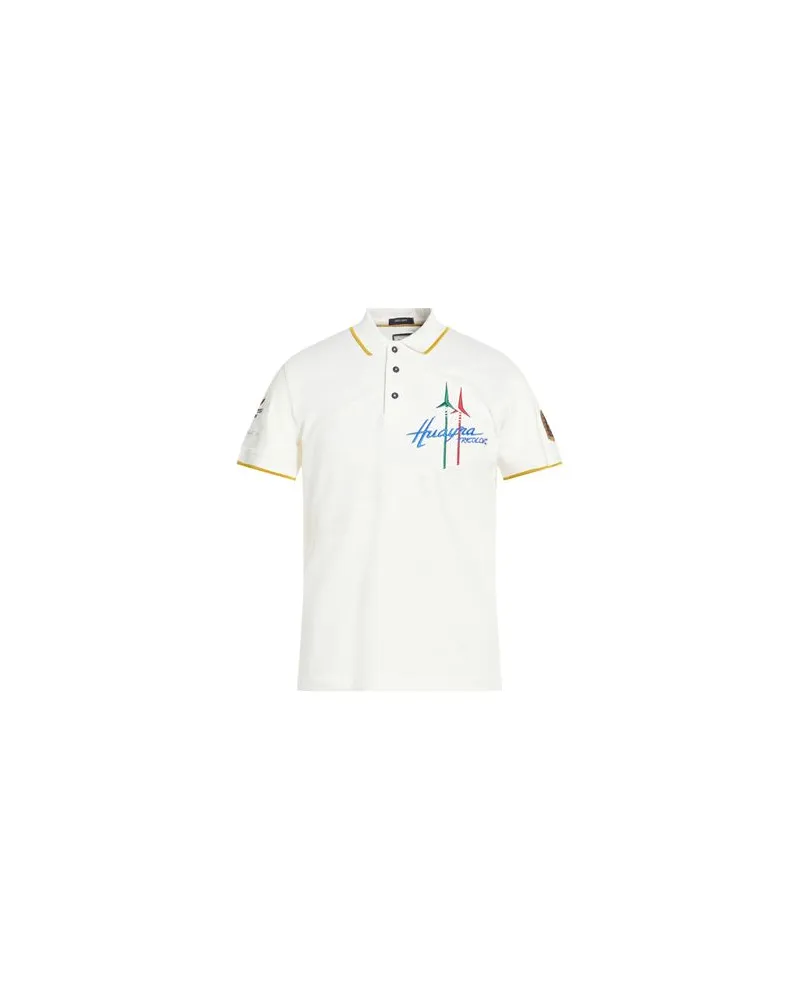 Aeronautica Militare FRECCE TRICOLORI - TOPS - Poloshirtsauf YOOX.COM Weiß
