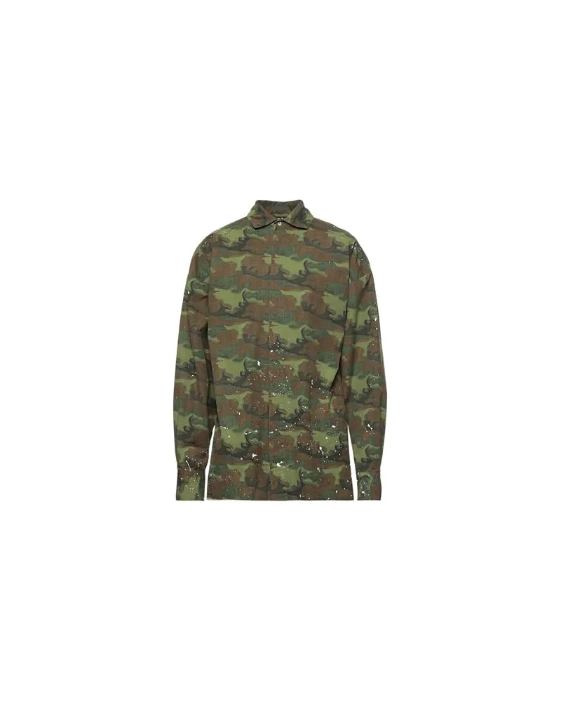 Palm Angels TOPS - Hemdenauf YOOX.COM Militärgrün