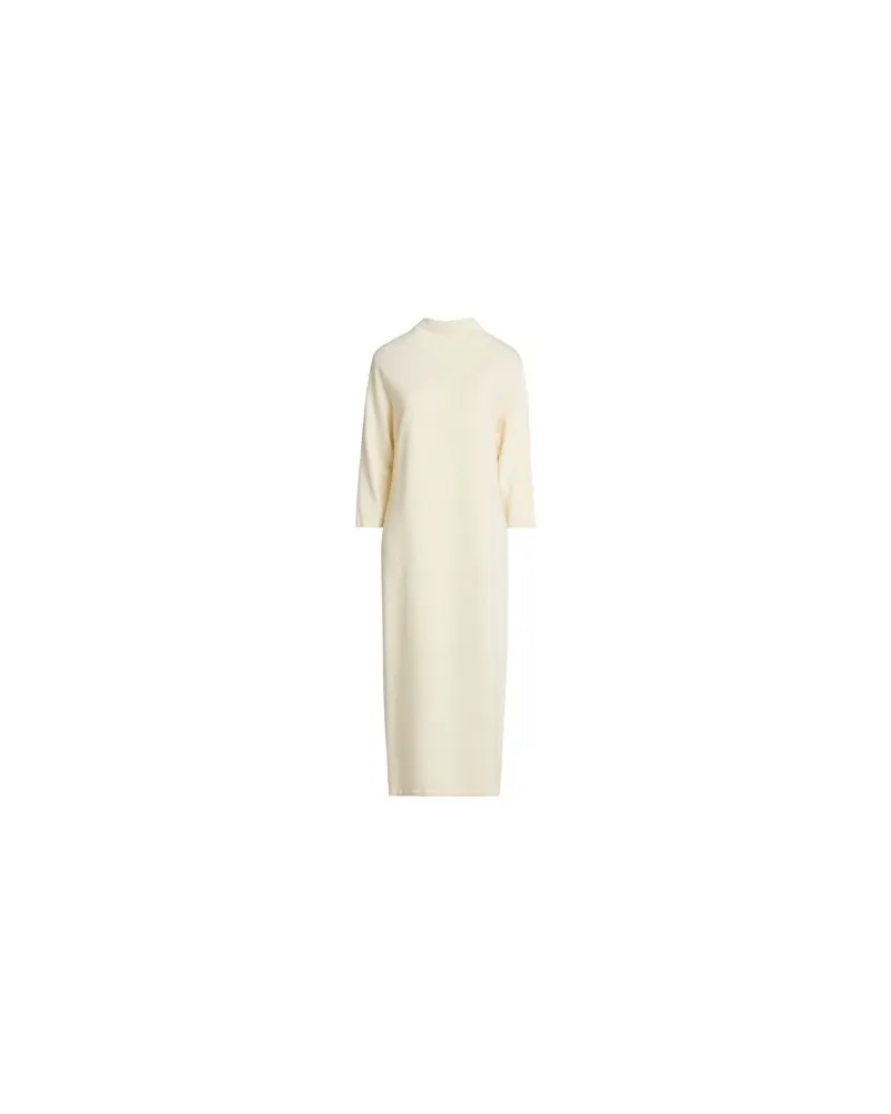 Gentryportofino KLEIDER - Midi-Kleiderauf YOOX.COM Cremeweiß