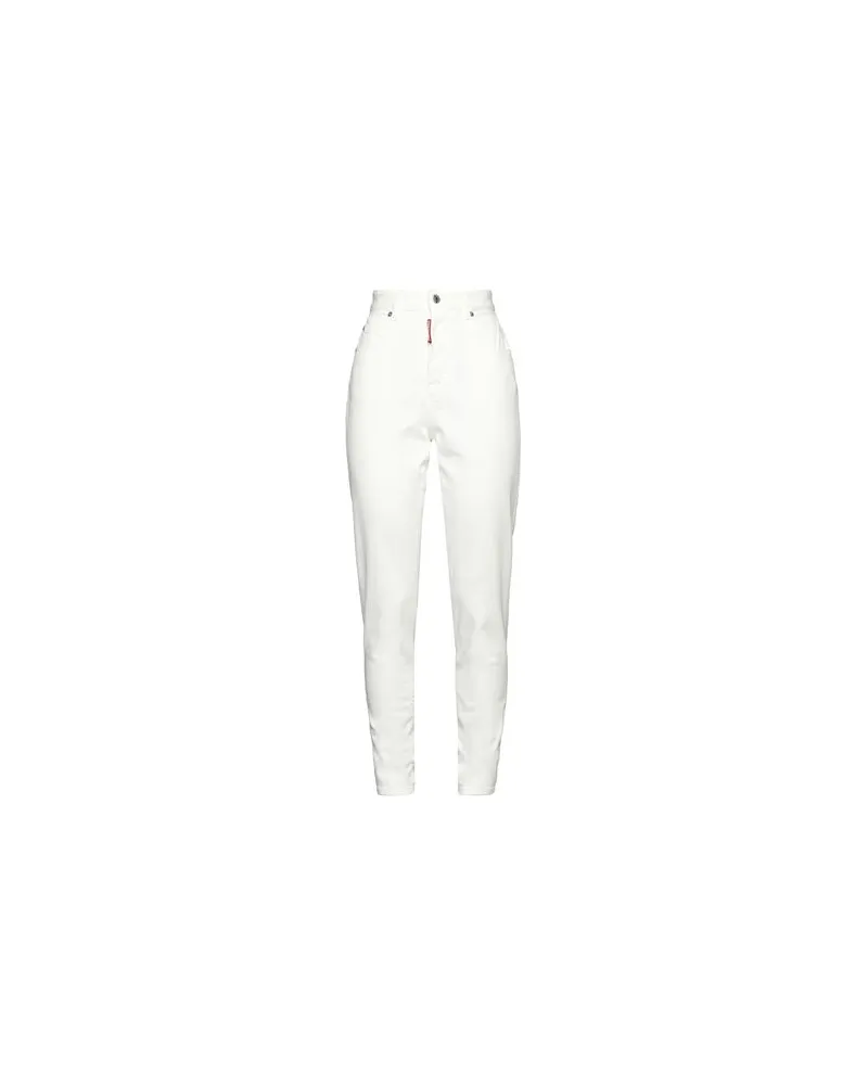 Dsquared2 HOSEN & RÖCKE - Jeanshosenauf YOOX.COM Weiß