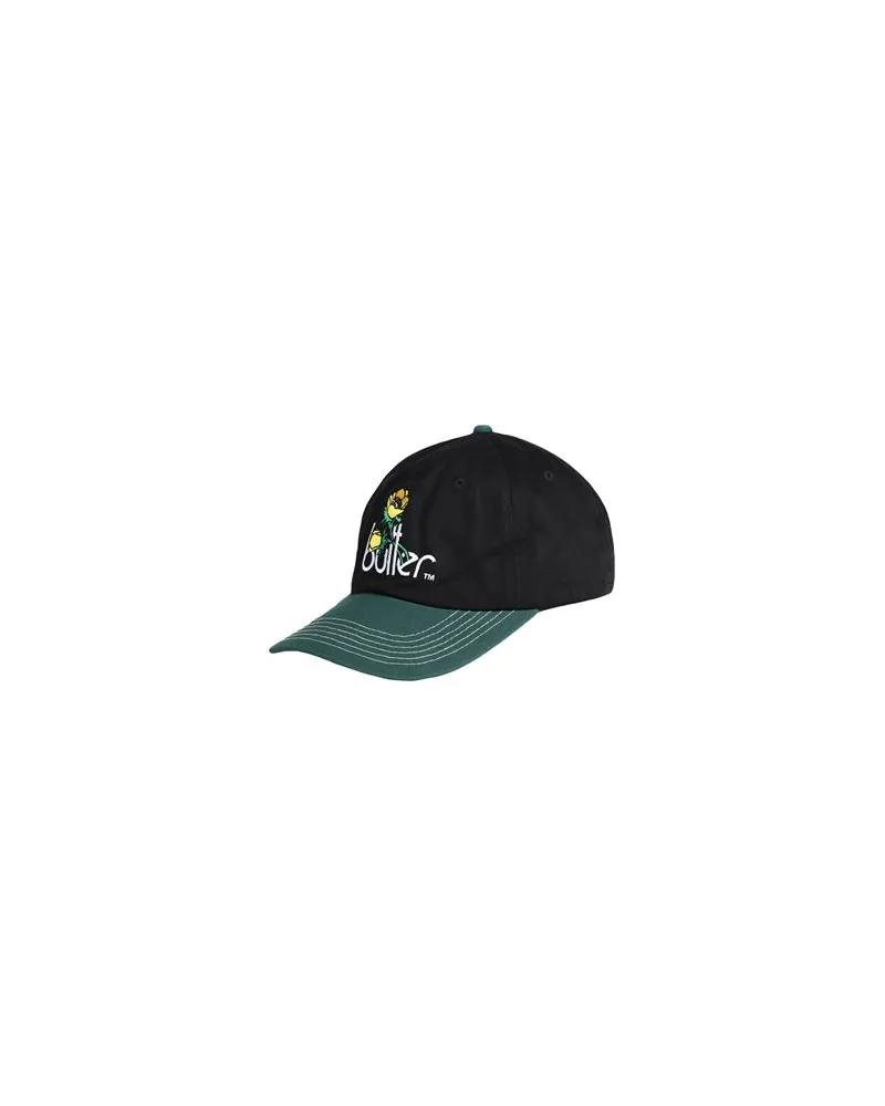 Butter Goods Windflowers 6 Panel Cap  - ACCESSOIRES - Mützen & Hüteauf YOOX.COM Schwarz