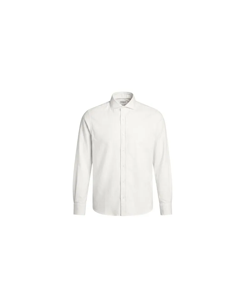 Brunello Cucinelli TOPS - Hemdenauf YOOX.COM Weiß