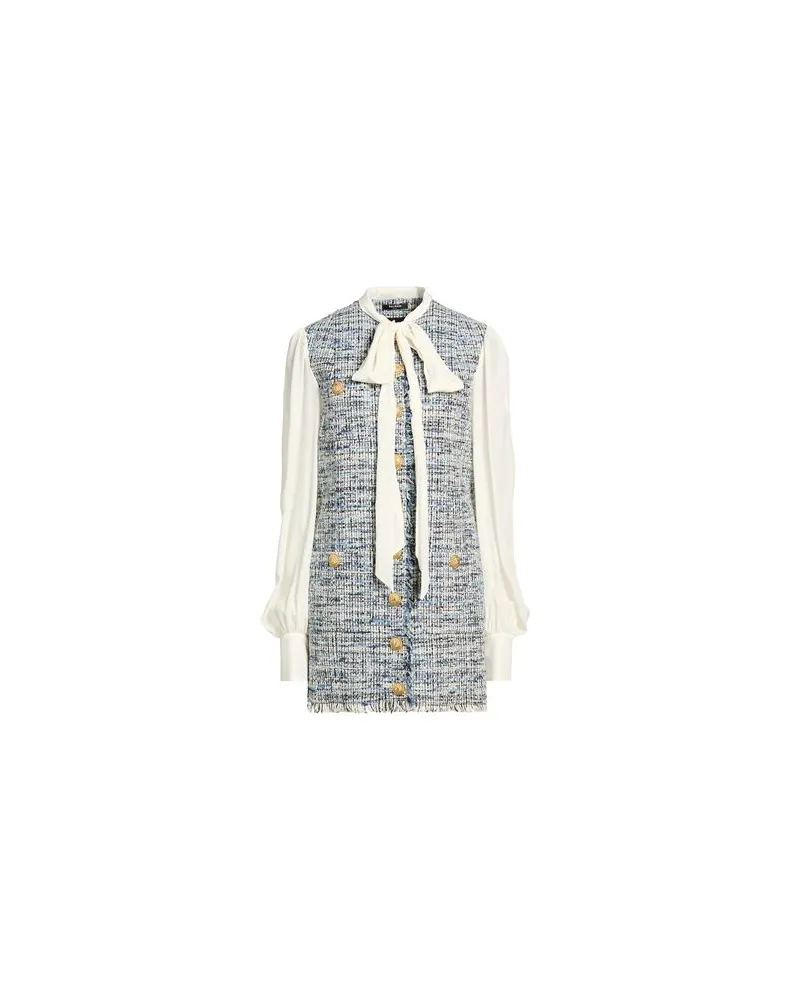 Balmain KLEIDER - Mini-Kleiderauf YOOX.COM Himmelblau