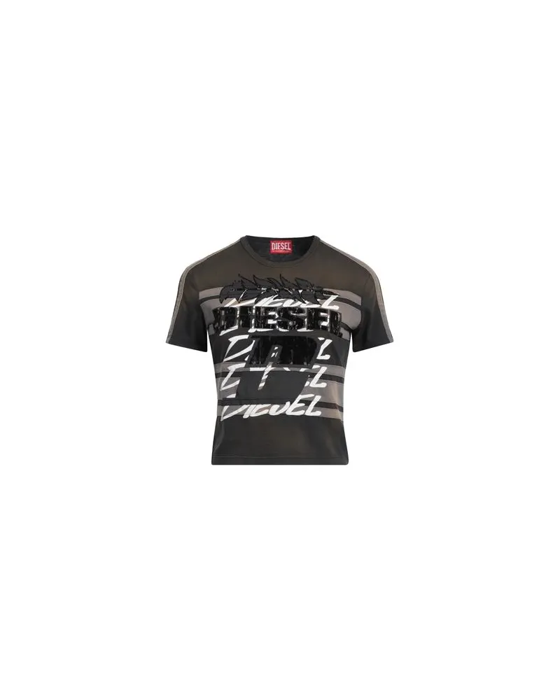 Diesel TOPS - T-shirtsauf YOOX.COM Braungrau