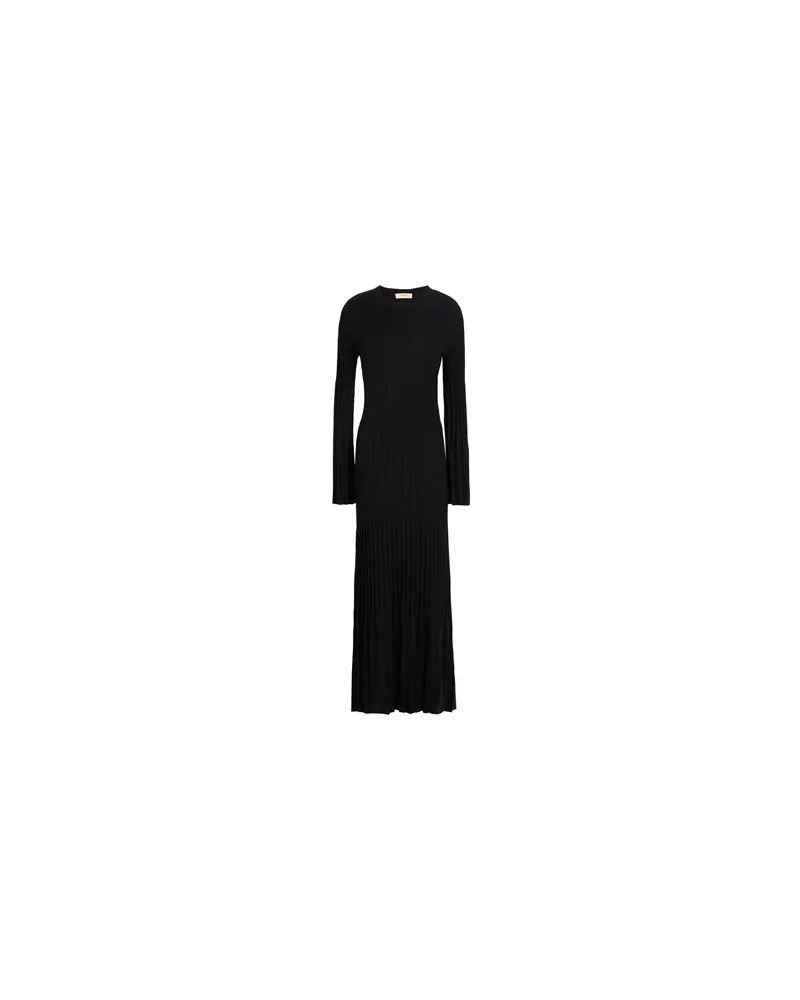 Twin-Set KLEIDER - Maxi-Kleiderauf YOOX.COM Schwarz