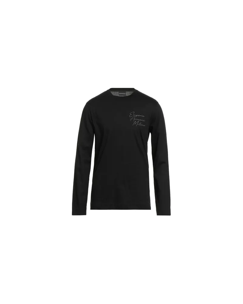 Emporio Armani TOPS - T-shirtsauf YOOX.COM Schwarz