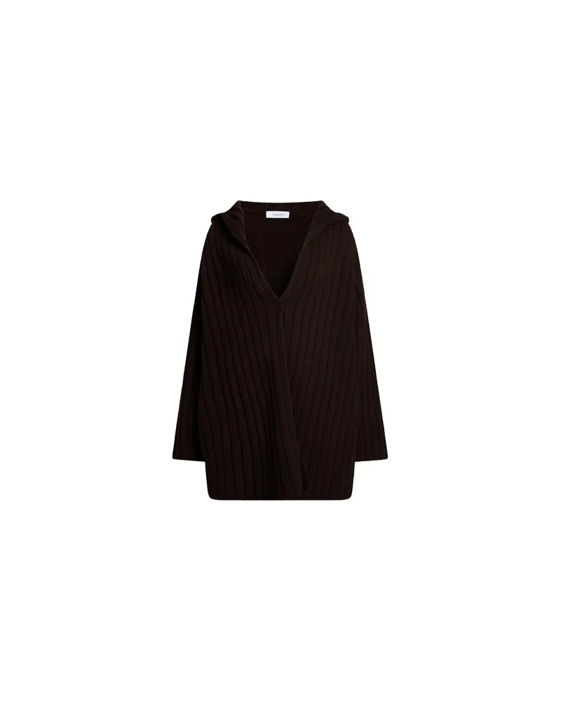Ferragamo STRICKWAREN - Strickjackenauf YOOX.COM Dunkelbraun