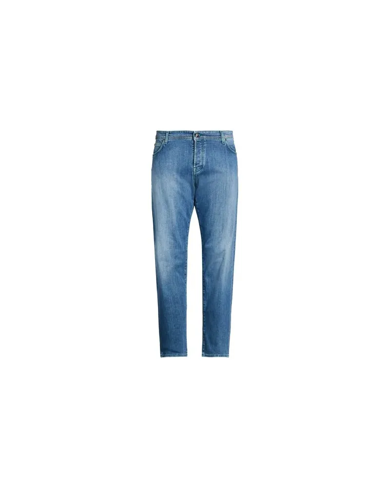 Roy Roger's HOSEN & RÖCKE - Jeanshosenauf YOOX.COM Blau
