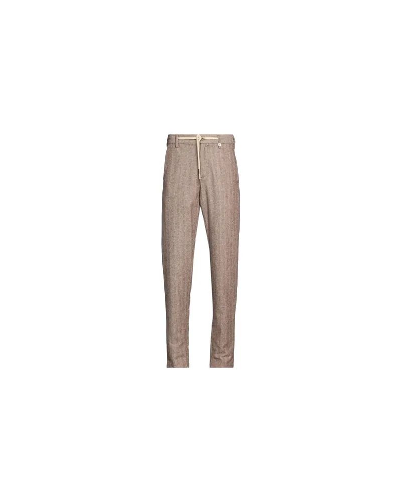 MYTHS HOSEN & RÖCKE - Hosenauf YOOX.COM Hellbraun