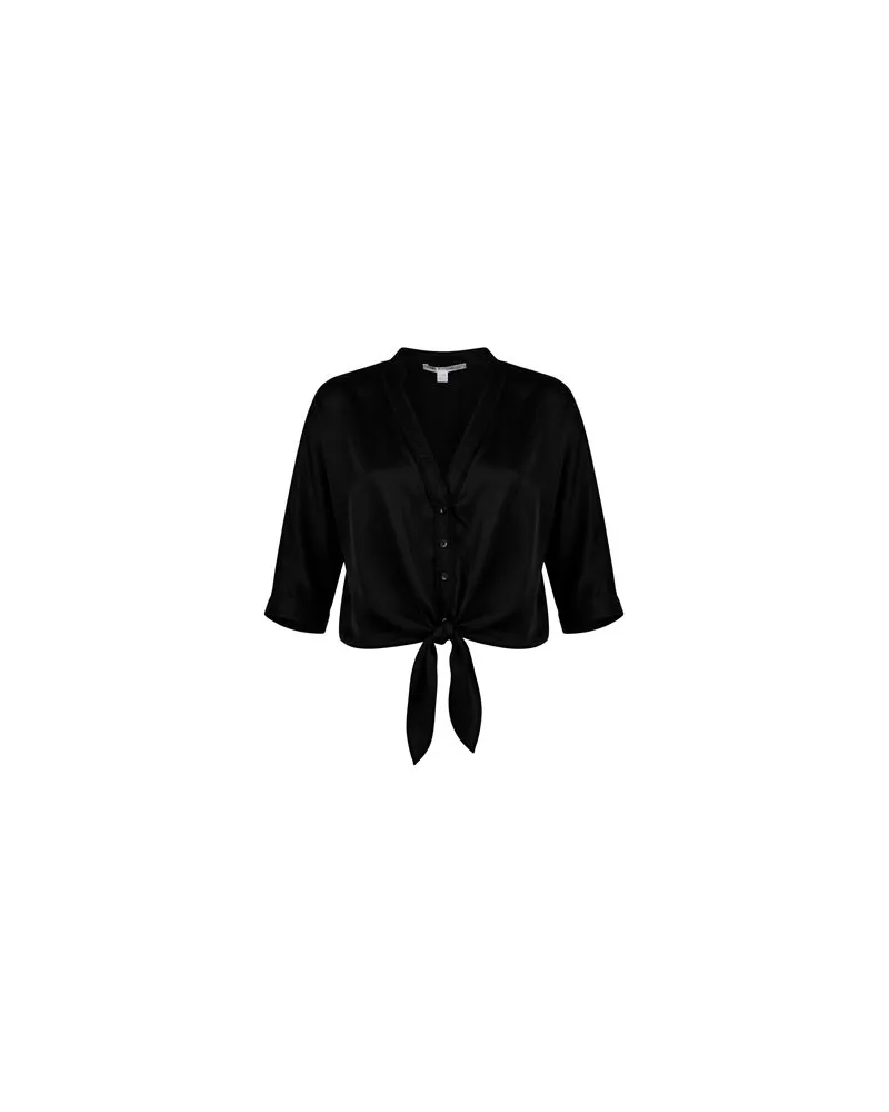 Poupette St Barth TOPS - Hemdenauf YOOX.COM Schwarz