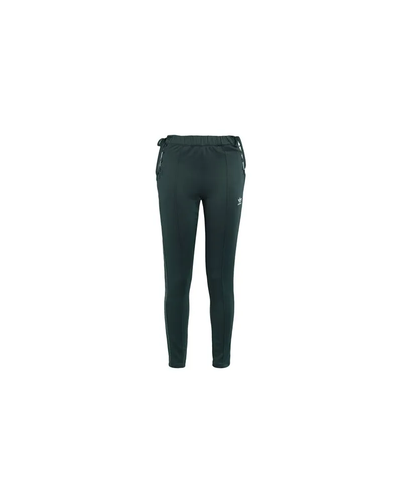 adidas SLIM PANT - HOSEN & RÖCKE - Hosenauf YOOX.COM Dunkelgrün