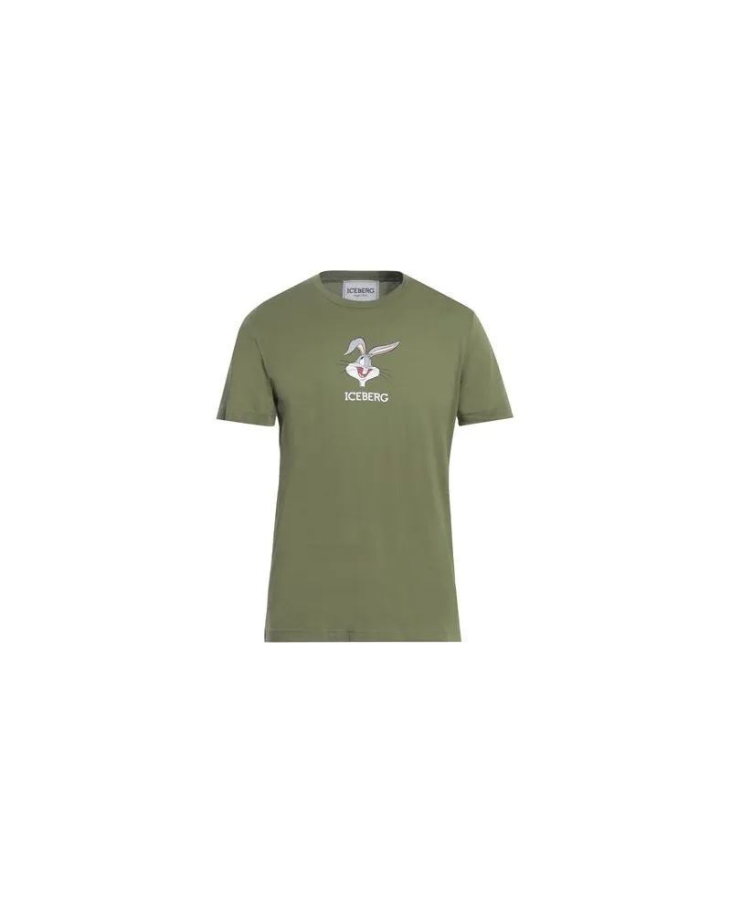Iceberg TOPS - T-shirtsauf YOOX.COM Militärgrün