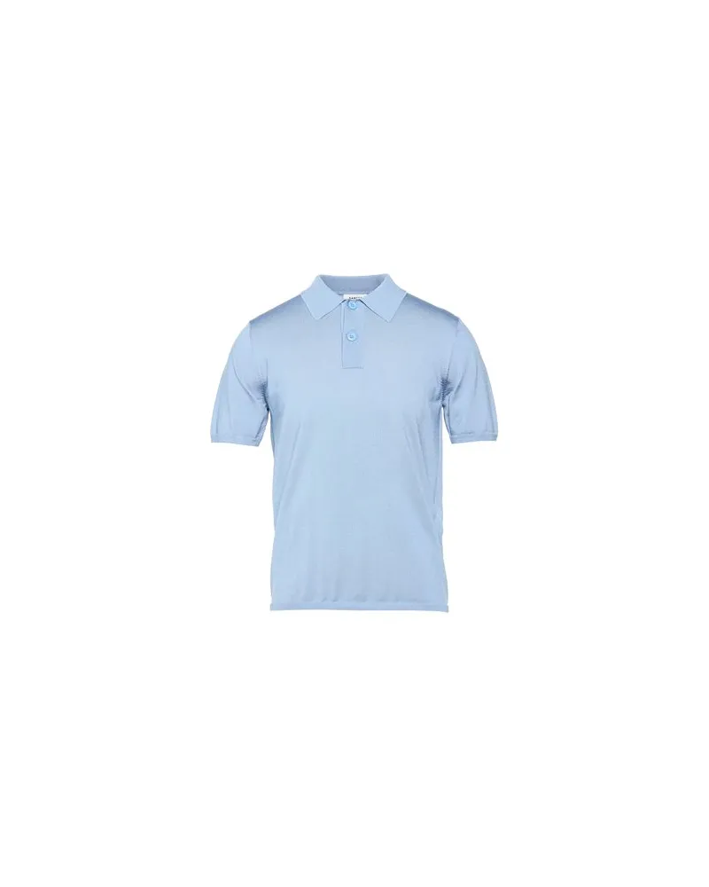 Sandro TOPS - Poloshirtsauf YOOX.COM Azurblau