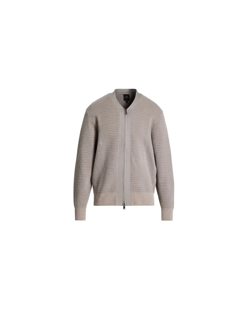 Armani Exchange STRICKWAREN - Strickjackenauf YOOX.COM Maulwurfsgrau