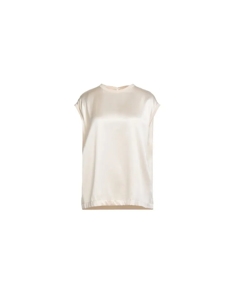 Brunello Cucinelli TOPS - Topsauf YOOX.COM Cremeweiß
