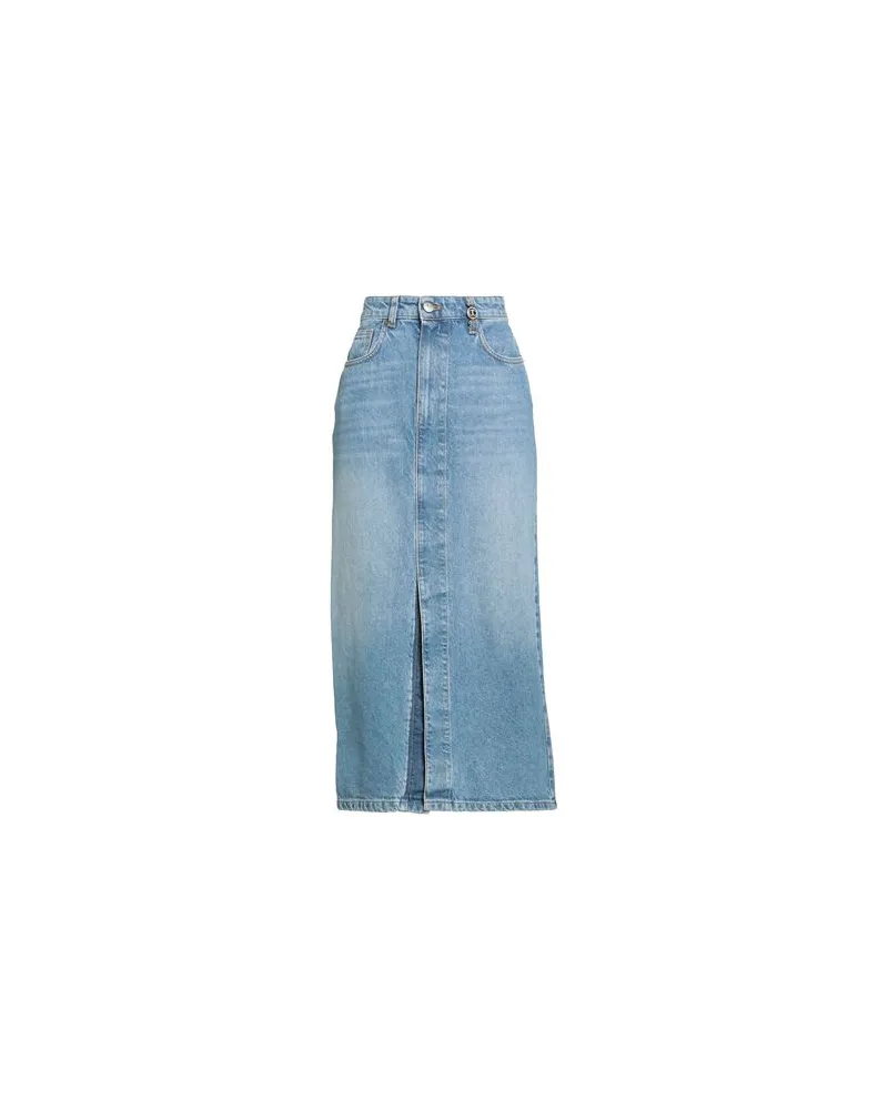 Twin-Set HOSEN & RÖCKE - Jeansröckeauf YOOX.COM Blau