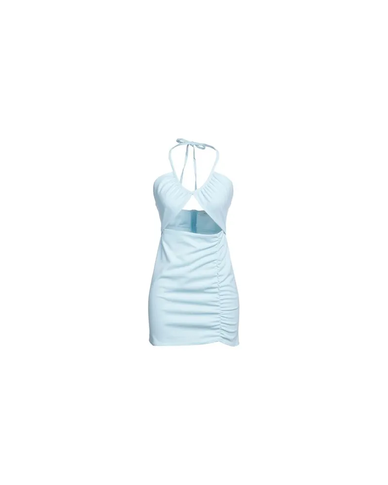 VICOLO KLEIDER - Mini-Kleiderauf YOOX.COM Himmelblau