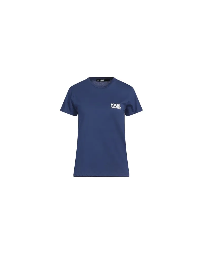 Karl Lagerfeld TOPS - T-shirtsauf YOOX.COM Blau
