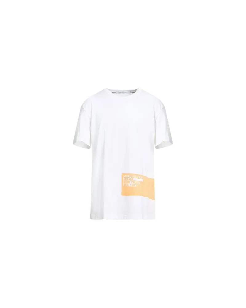 Calvin Klein TOPS - T-shirtsauf YOOX.COM Weiß