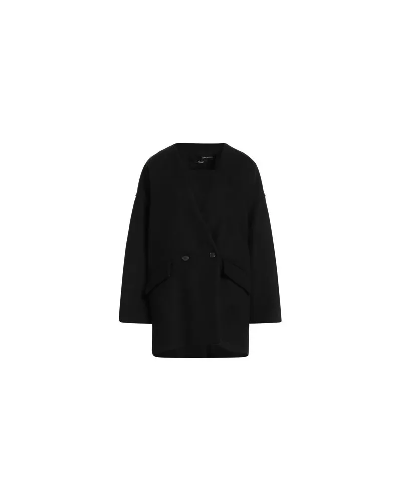 Isabel Benenato JACKEN & MÄNTEL - Mäntelauf YOOX.COM Schwarz