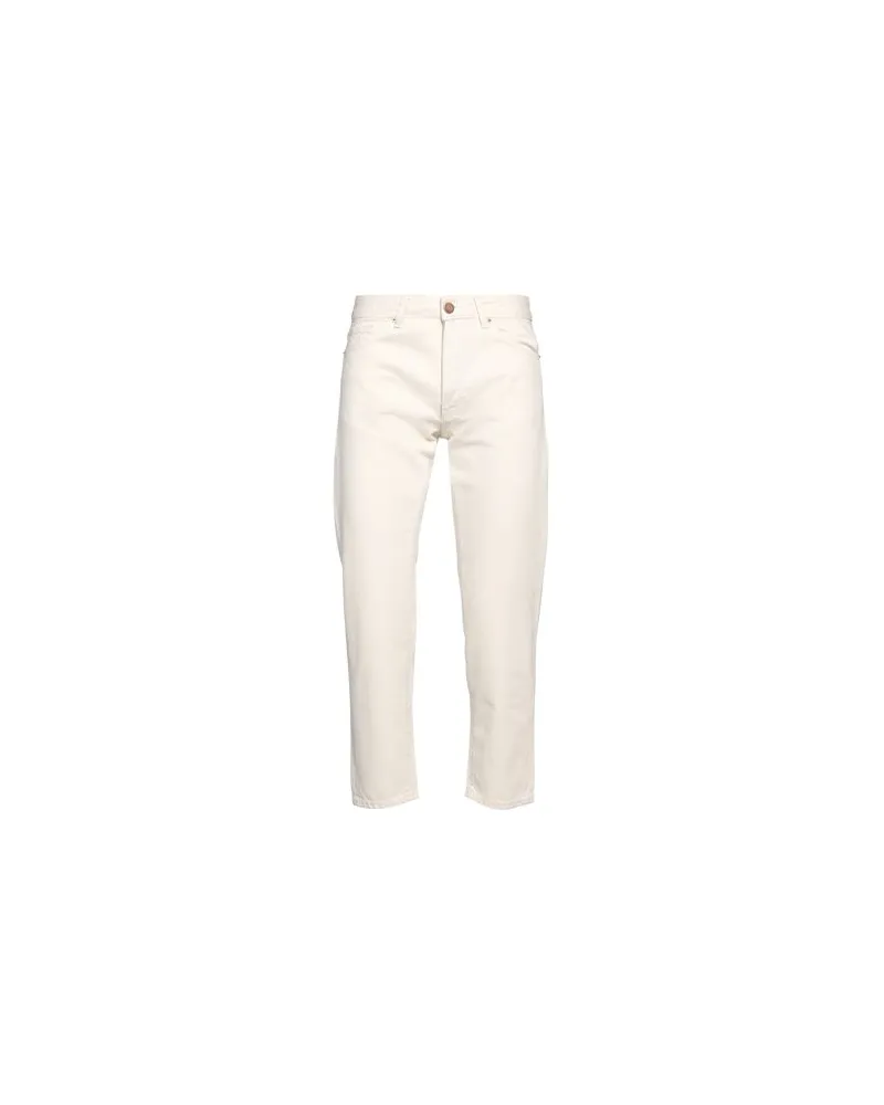 MICHAEL COAL HOSEN & RÖCKE - Jeanshosenauf YOOX.COM Elfenbein