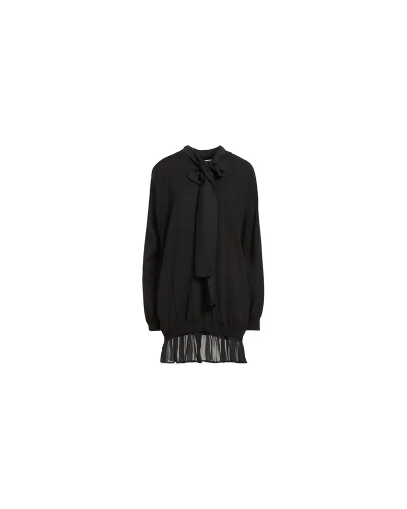 Semicouture KLEIDER - Mini-Kleiderauf YOOX.COM Schwarz