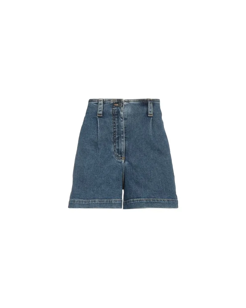 Moschino COUTURE - HOSEN & RÖCKE - Jeansshortsauf YOOX.COM Blau