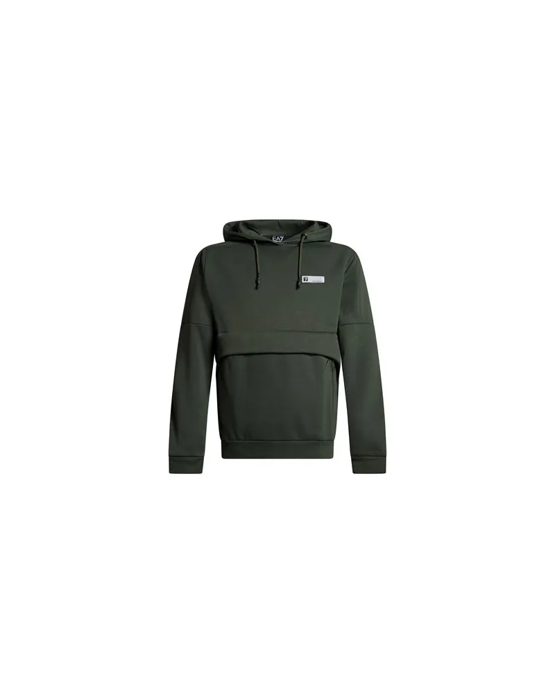 EA7 TOPS - Sweatshirtsauf YOOX.COM Dunkelgrün