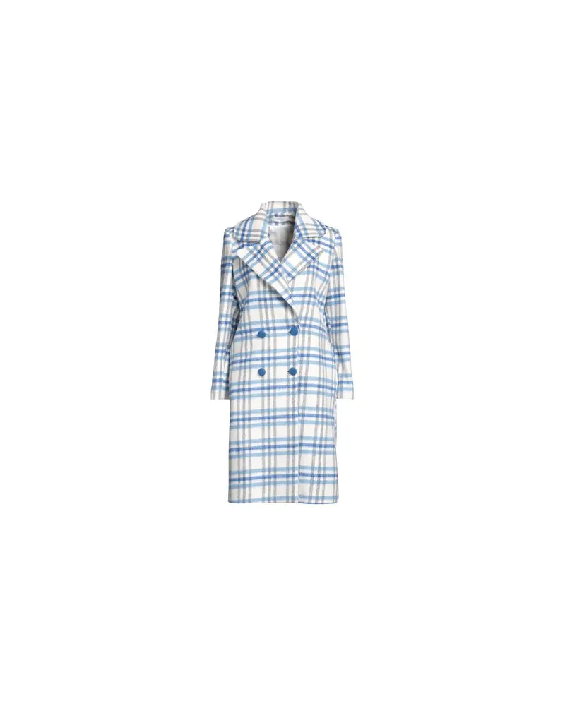 Yes London JACKEN & MÄNTEL - Mäntelauf YOOX.COM Azurblau