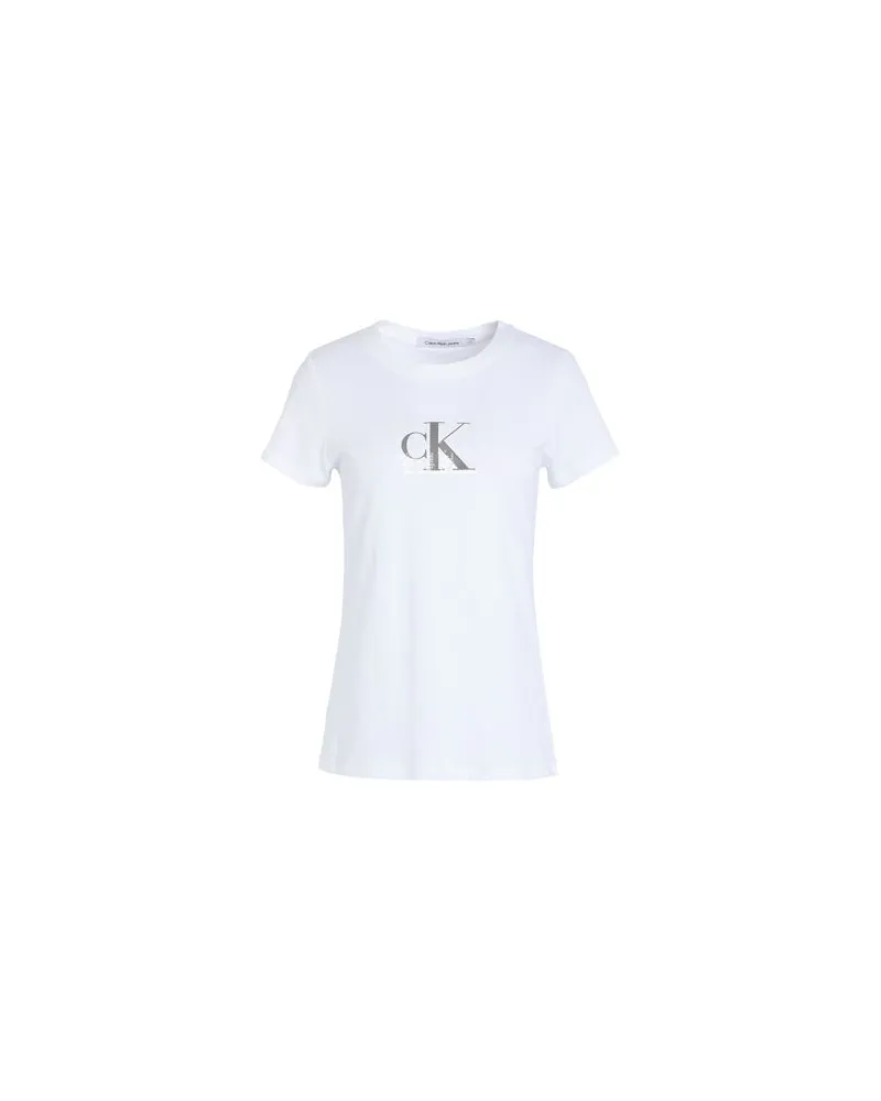 Calvin Klein TOPS - T-shirtsauf YOOX.COM Weiß