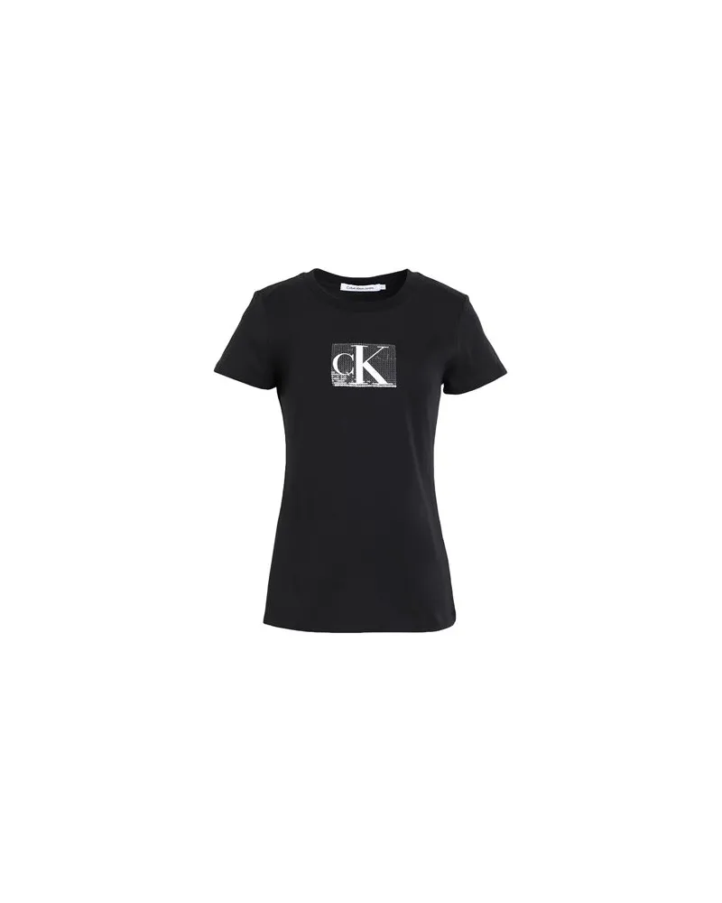 Calvin Klein TOPS - T-shirtsauf YOOX.COM Schwarz