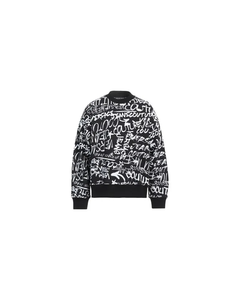 Versace Jeans TOPS - Sweatshirtsauf YOOX.COM Schwarz